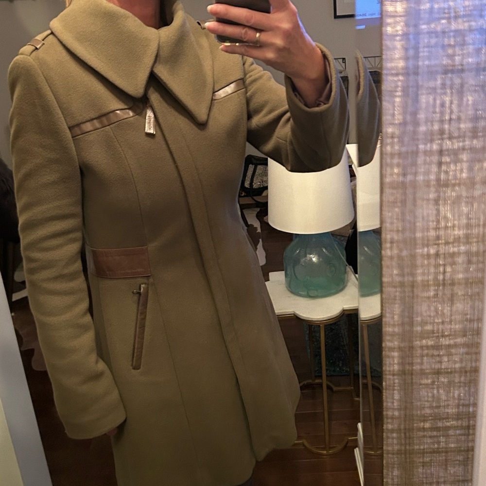 Mackage Taupe Women's Pea Coat